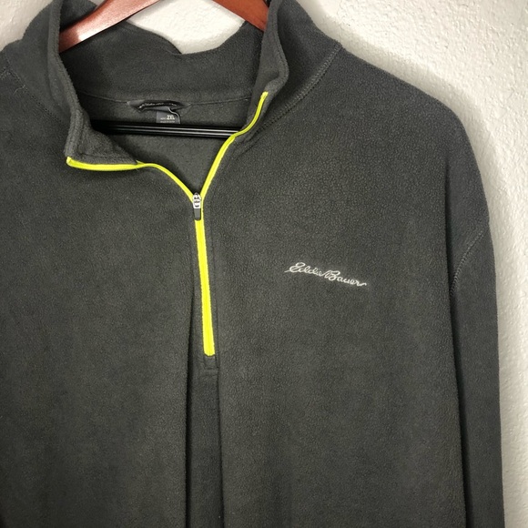 Eddie Bauer size 2XL quarter zip fleece pullover